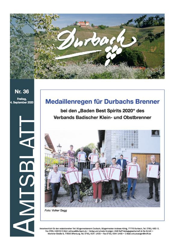 Amtsblatt Durbach